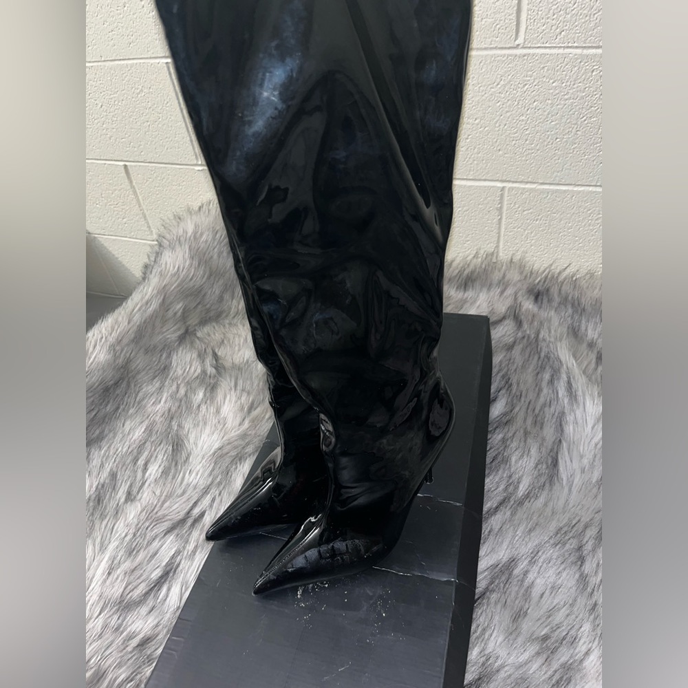 Fashion Nova boot heels